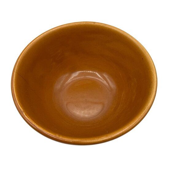Bauer Pottery Butterscotch #18 Ringware Beehive Nesting Mixing Bowl USA 8.5" - Picture 2 of 6